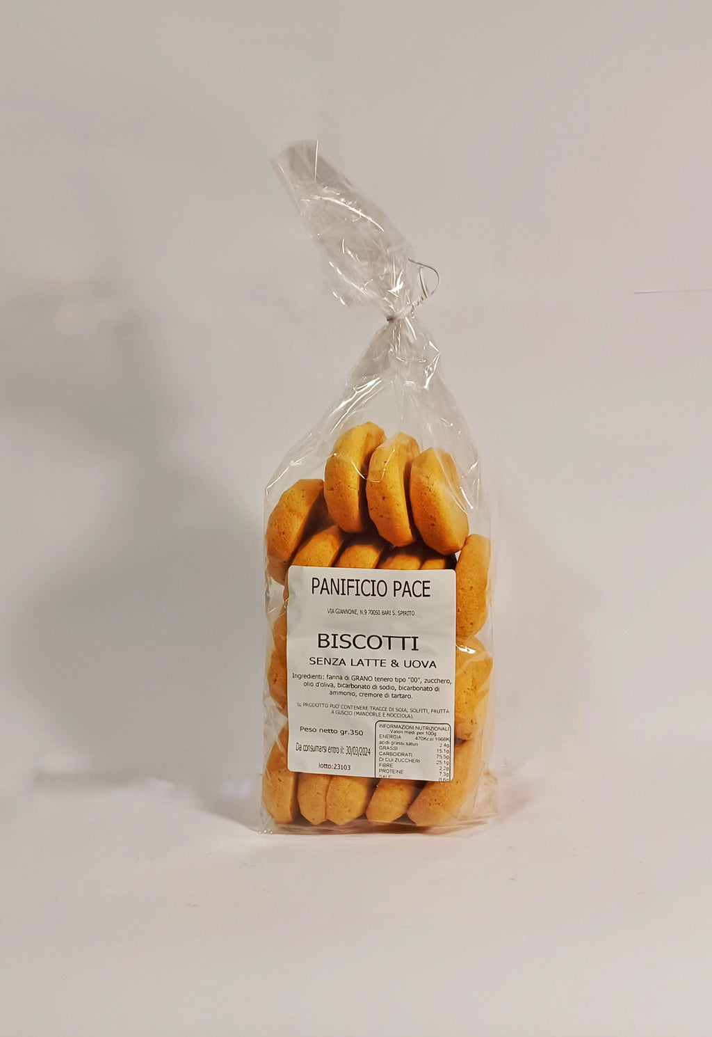 Biscotti Senza Latte e Uova