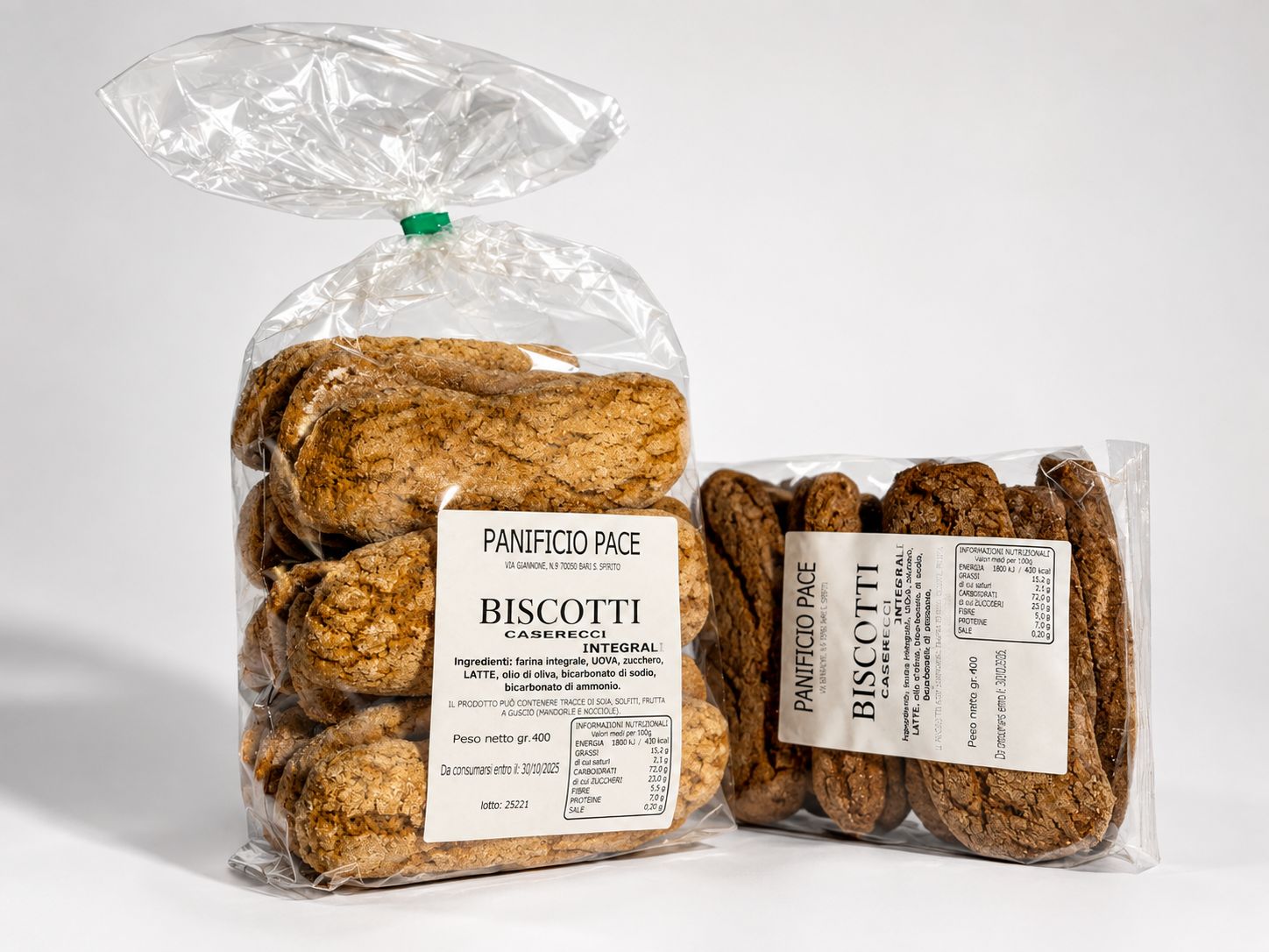 Biscotti Caserecci Integrali