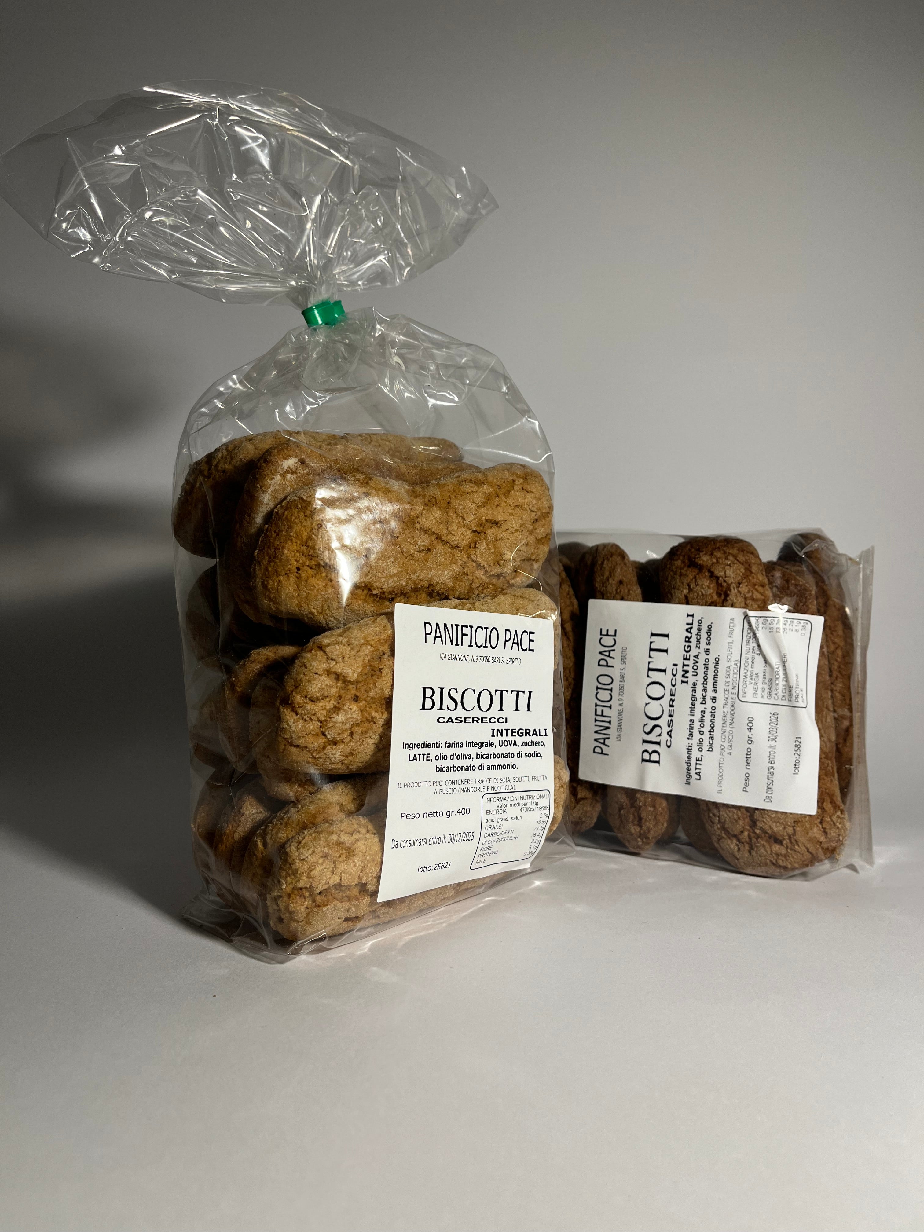 Biscotti Caserecci Integrali